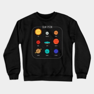 New Solar System Crewneck Sweatshirt